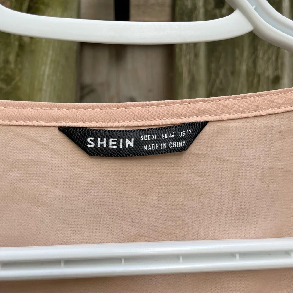 SHEIN Bell Sleeve Dress - Picture 7 of 7